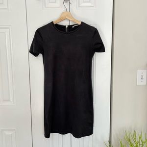 Zara Faux Suede Mini Dress